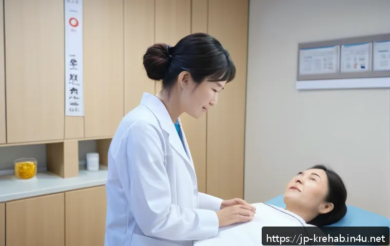 한방재활치료사의 근무 환경 - A modern rehabilitation clinic in Japan featuring a flexible working environment: a female acupunctu...